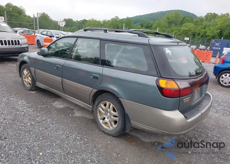 2001 Subaru Outback Limited from USA, damaged, VIN 4S3BH686416667973